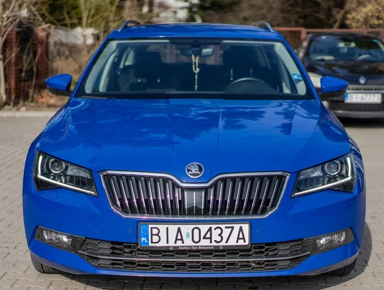 Skoda Superb cena 75000 przebieg: 153000, rok produkcji 2018 z Tolkmicko małe 154